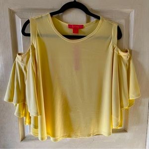 Catherine Catherine Malandrino Women’s Jojo Top Size S Color:Honeyed Cream. NWT